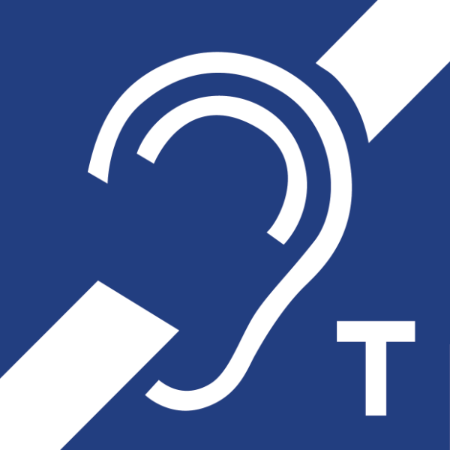 Hearing induction loop logo